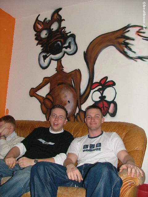 welch ein Abbild da im Hintergrund