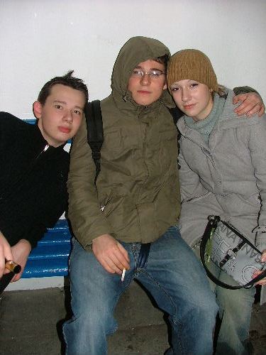 wir warten auf den zug