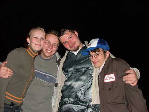 Janine, Bodo, Dirk und Tino