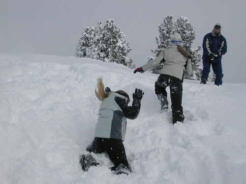 der Schnee ist auch f