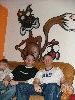 welch ein Abbild da im Hintergrund
