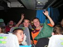 Timmy und Kuche im Bus