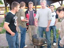 der erste Versuch den Grill anzubekommen.